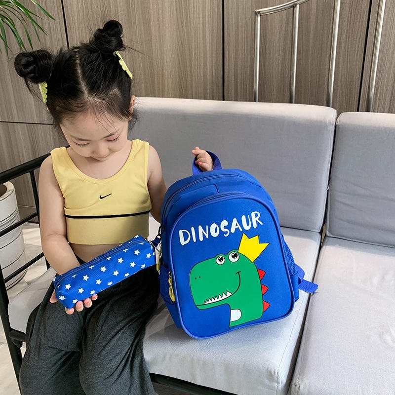 Customized 2 Pieces Sets School Bag Cute Printed Backpack Pencil Case for Kids – School Backpack and Travel Backpack price