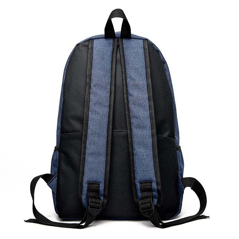 Large-Capacity Leisure Backpacks Canvas Student School Bag Boys School Bags – School Backpack and Travel Backpack price