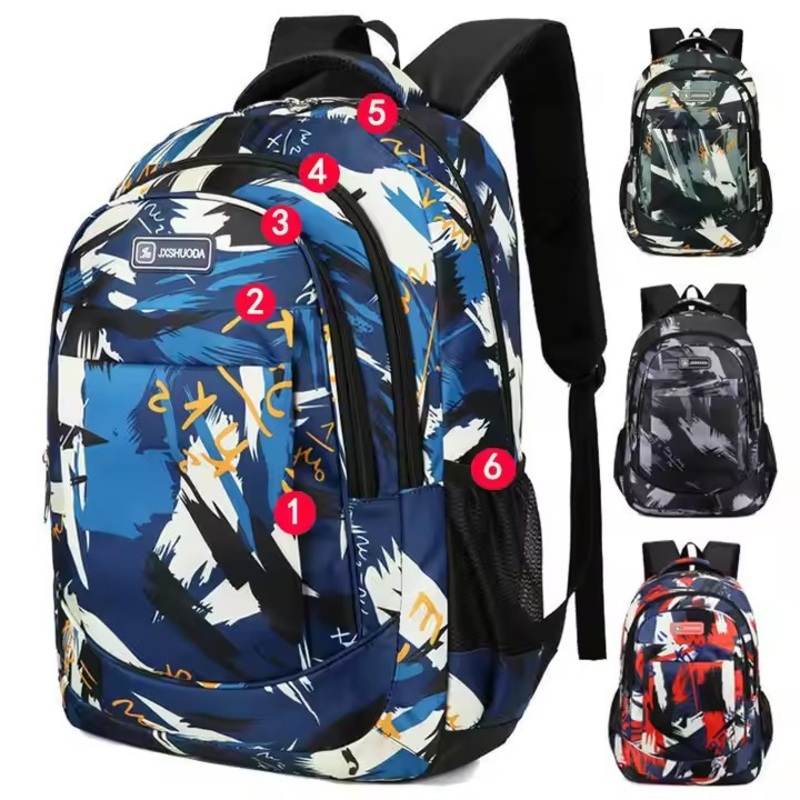 New Custom Printed Outdoor Travel Business Leisure Backpack Sports Bag Large Capacity Student Backpack – Fashion Backpack and School Backpack price