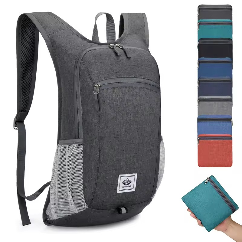 New Style Custom Logo Hiking Bag Folding Lightweight Travel Outdoor Foldable Backpack for Camping – Travel Bag and School Bag price