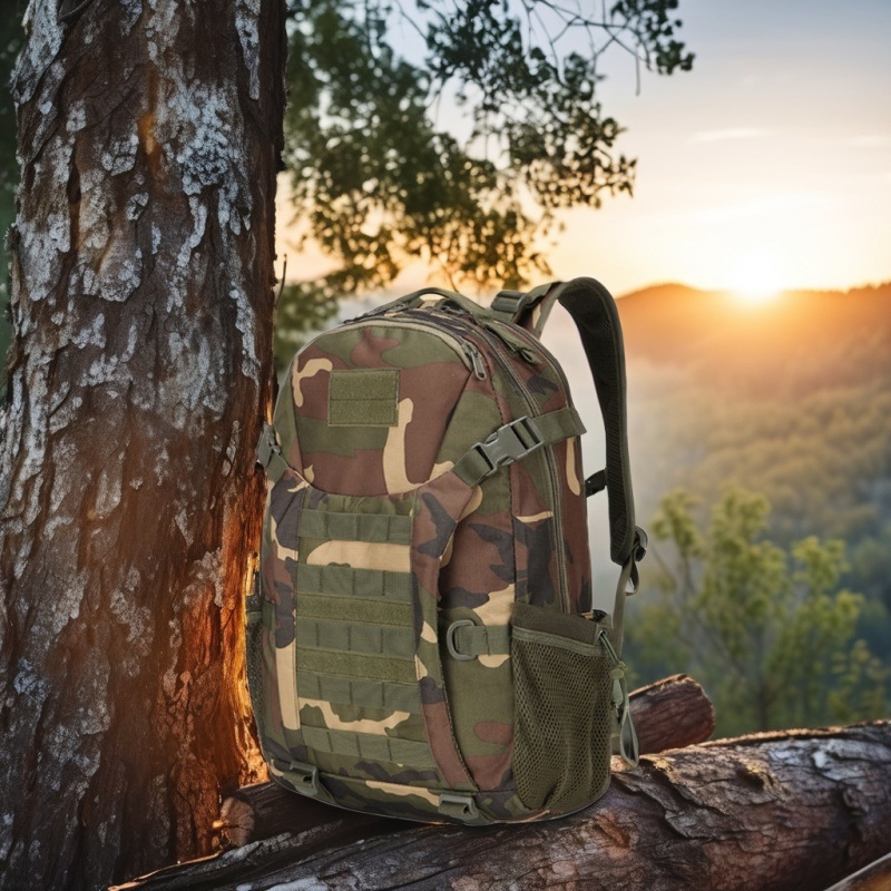 Stylish and Durable Outdoor Carrying System Oxford Zipper Canvas Camping Hike Hiking Tactical Backpack with Hydrating Bladder and Adjustable Strap – Tactical Backpack and Outdoor Backpack price