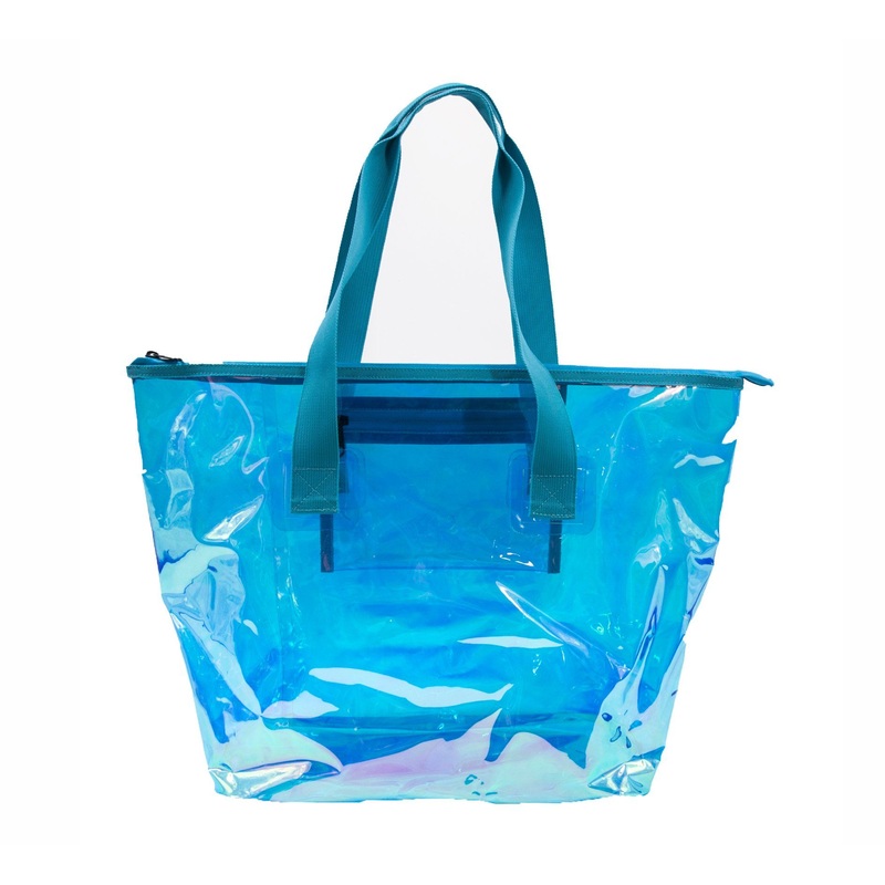 Unisex Women Custom Clear PVC Blue Outdoor Waterproof Dry Travel Sports Hiking Camping Hand Carry Shopping Shoulder Bag – Dry Bag and Waterproof Bag price