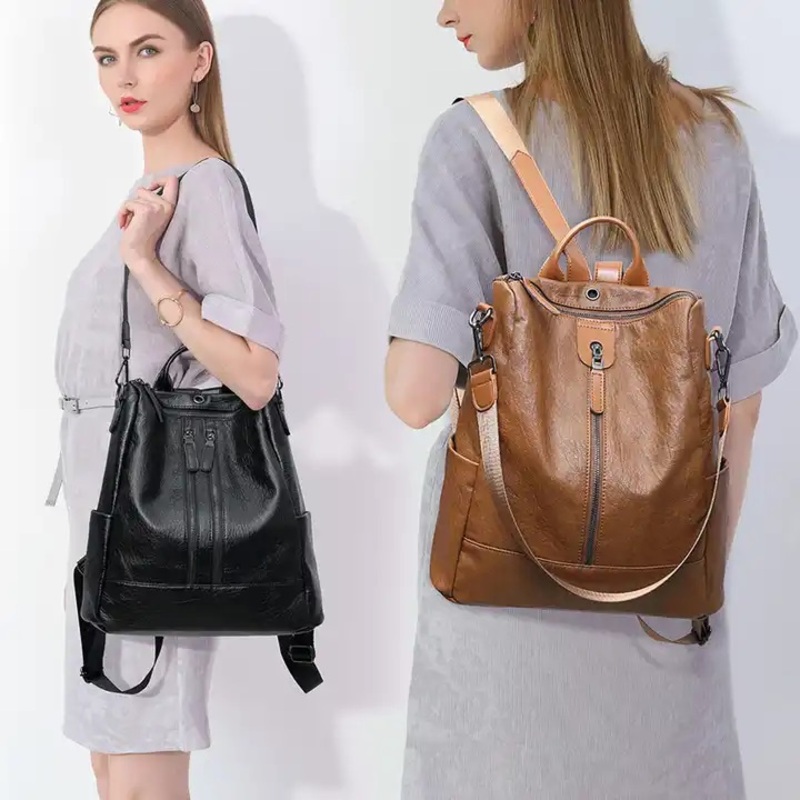 Backpack Female 2023 New Korean Version of The Bag Female Travel Bag Casual Dual-Purpose Backpack – Bag and Ladies Bag price