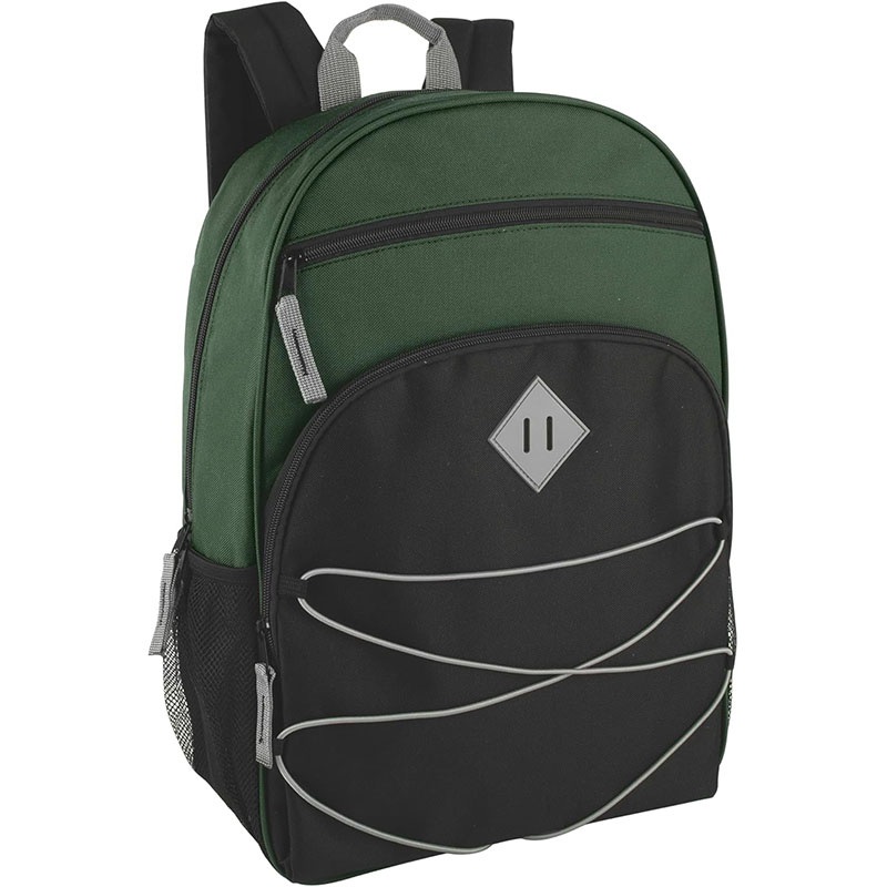 High Quality 2025 17&rdquor; Multi-Pocket Travel Backpack Student Backpack for Adults  Front Bungee Cord Design, College & Travel-Friendly – School Backpack and Travel Backpack price