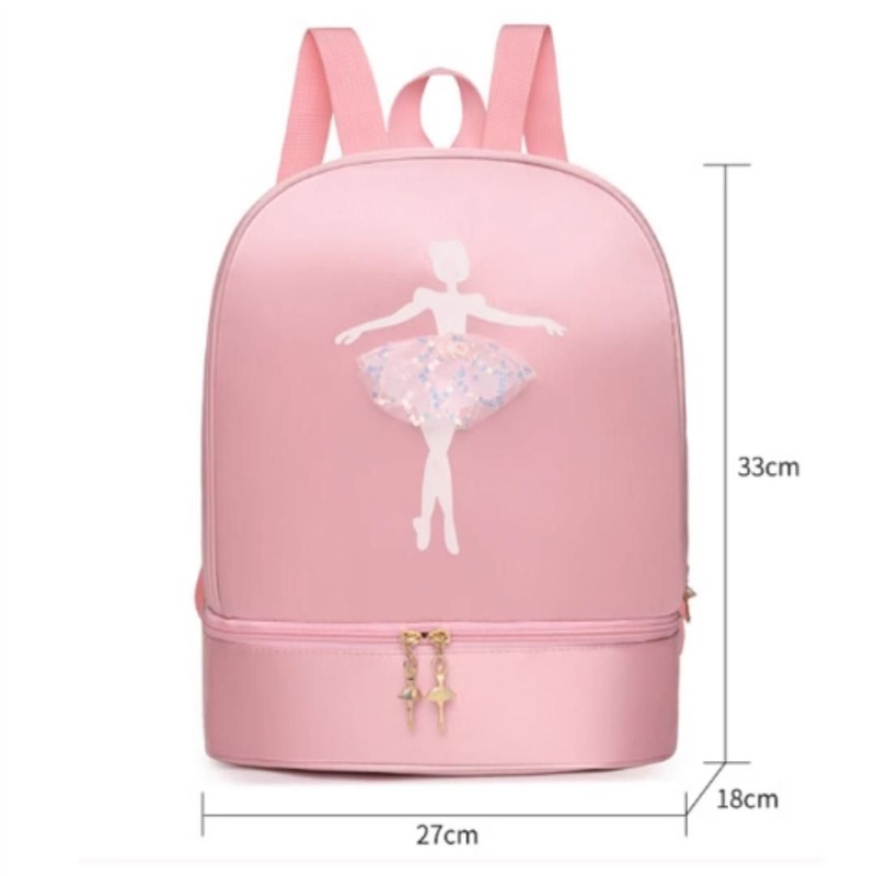 OEM Lace Pattern Dance Backpack 3 Colors with Shoes Area – Sport Backpack and Travel Backpack price