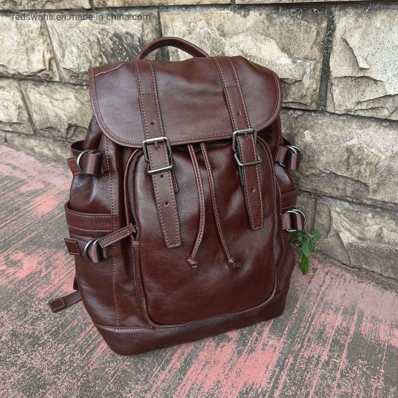 Outdoor Large Unisex Pack Waterproof Travel Luxury Famous Italian Leather Drawstring Bag Hiking School Backpacks Men Leather Backpack RS-Ypsy-6566 – Japanese Laptop Bags and Backpack Bag price