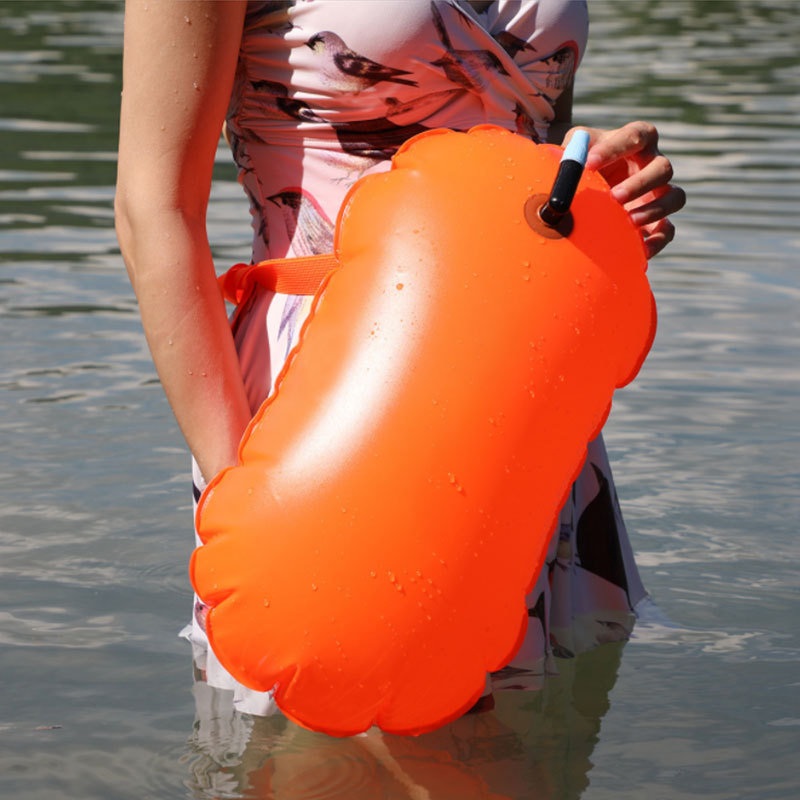 Swimming Buoy Water Sports Safety Swim Open Floats Flotation Bag Upset Inflated Pool Training Tool – Dry Bag and Waterproof Bag price