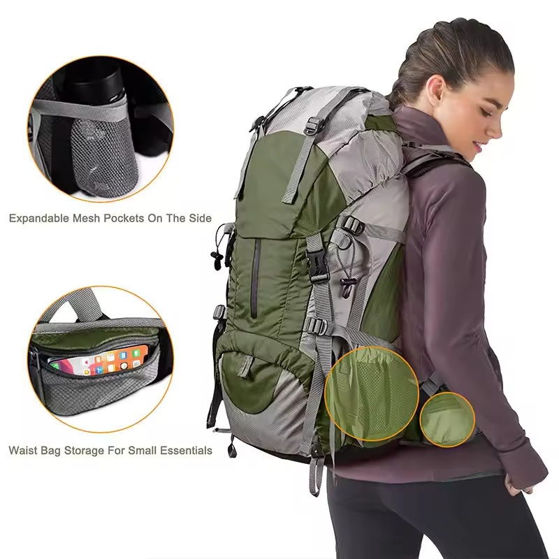 2025 Factory Wholesale Large Capacity Mountaineering Cycling Outdoor Sports Travel Backpacks – Hiking Bag and Outdoor Backpack price