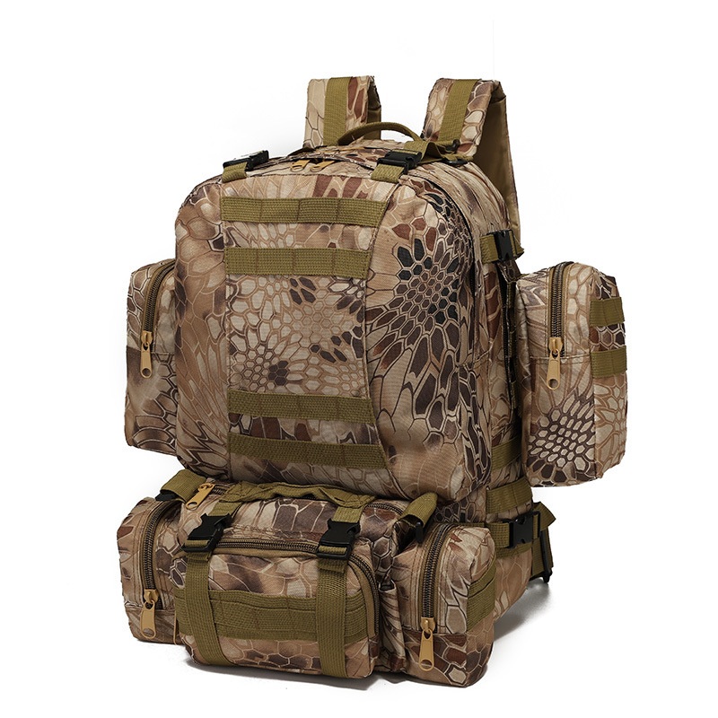 Desert Python Pattern Camouflage Outdoor Hunting Tactical Waterproof Combination Backpack – Tactical Bag and Combat price