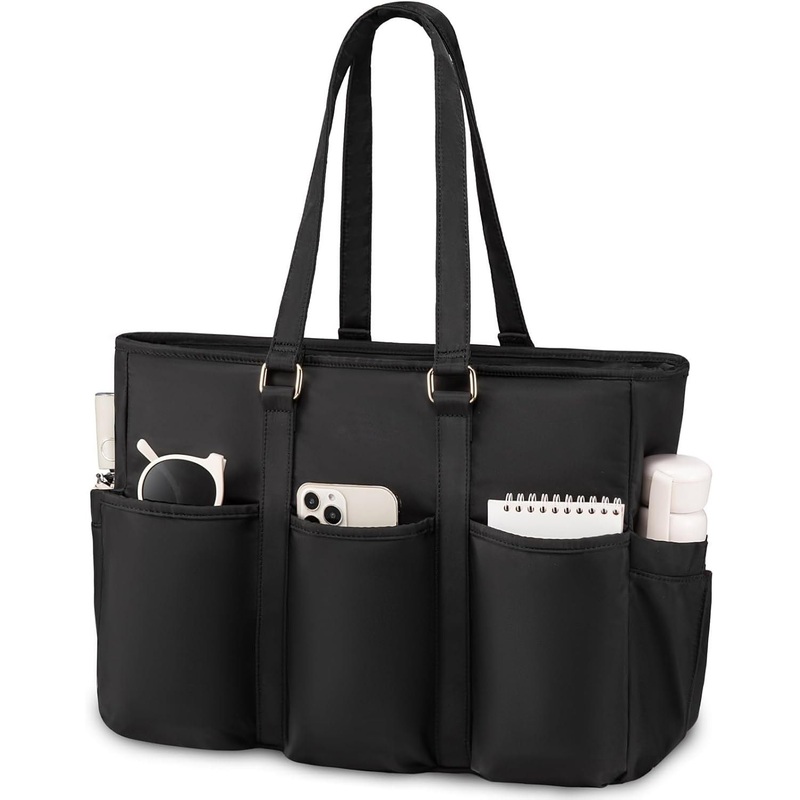 Laptop Tote Women Teacher Nurse Work Purse Large Handbag Office Travel Shoulder – Laptop Bag and Teacher Bag price
