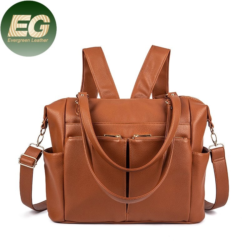 Sh2201 Purse Handbag Crossbody Backpacks Large Logo PU Mummy Custom Leather Backpack Diaper Bag – Backpack and Leather Backpack price