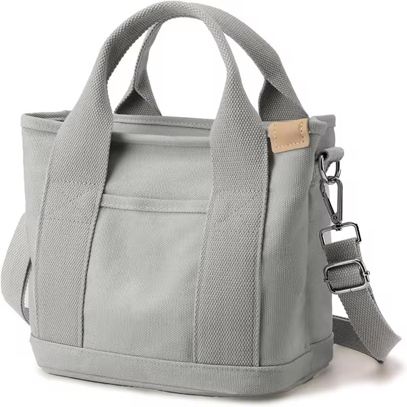 Small Cotton Messenger Tote  Custom Thicken Canvas Crossbody Bag with Pocket and Logo – Bag Backpack and Laptop Backpack price