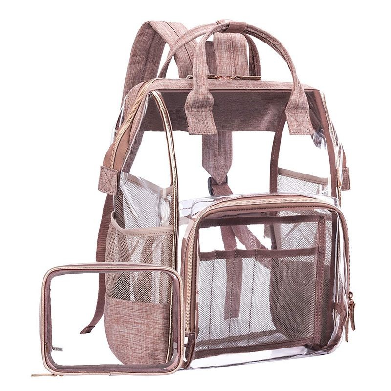 Waterproof Clear PVC Large Capacity Travel Transparent Backpack – Transparent Backpack and PVC Transparent Backpack price