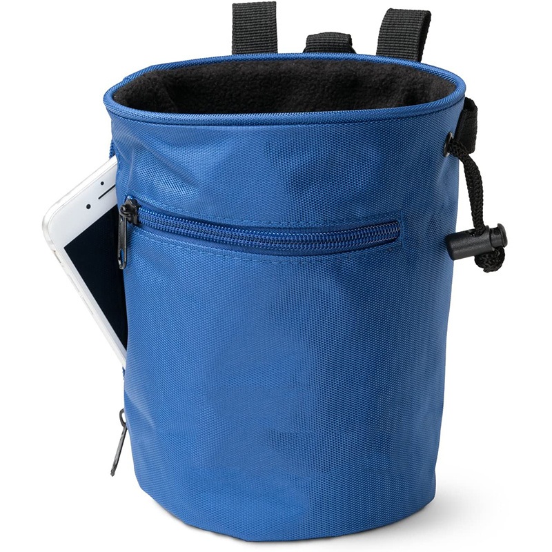 Weightlifting Rock Climbing Gymnastics Zippered Drawstring Chalk Bag Climbing – Chalk Bag and Sport Bag price