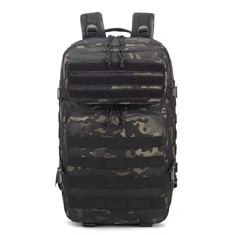 OEM Custom 45L Mens Tactical Backpack Waterproof Lightweight Everyday Carry Cup Holder Versatile Gym Use Wholesale – Hiking Bag and Outdoor Backpack price
