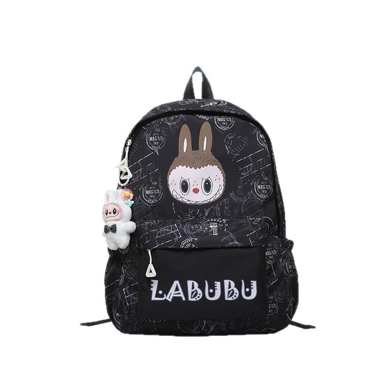 Pop Mart La Bu Bu Style Cartoon School Bag Backpack – School Backpack and School Bag price