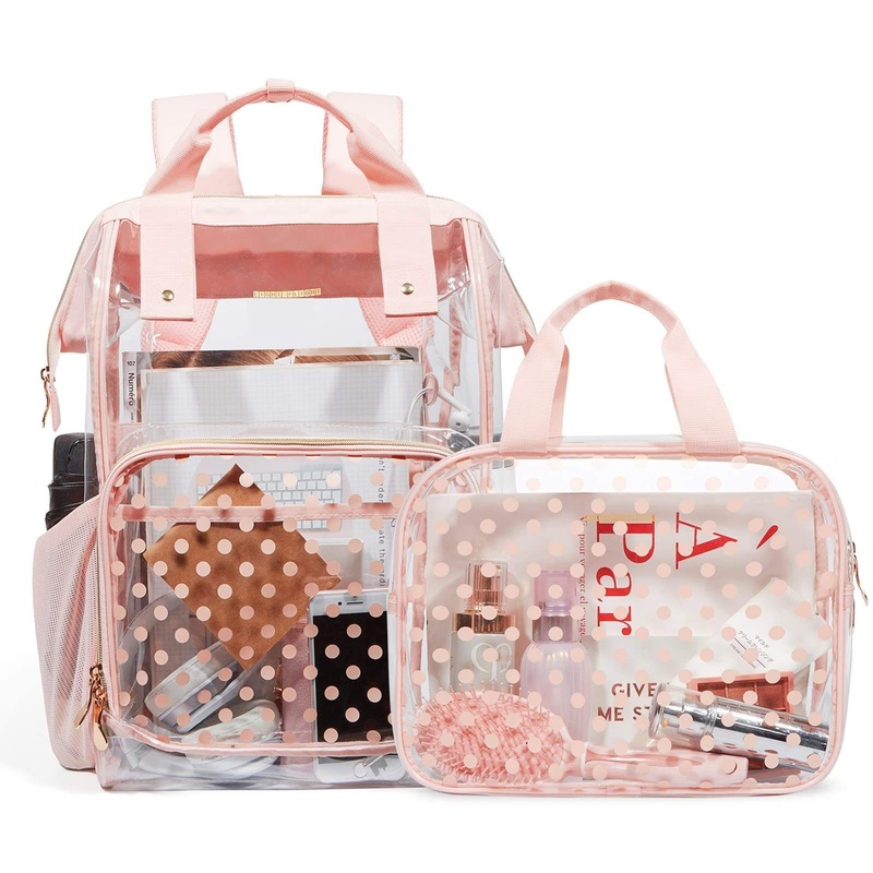 Wholesale Custom Clear Backpack Heavy Duty Transparent Backpack Durable School Backpacks – School Backpack and Transparency School Backpack price