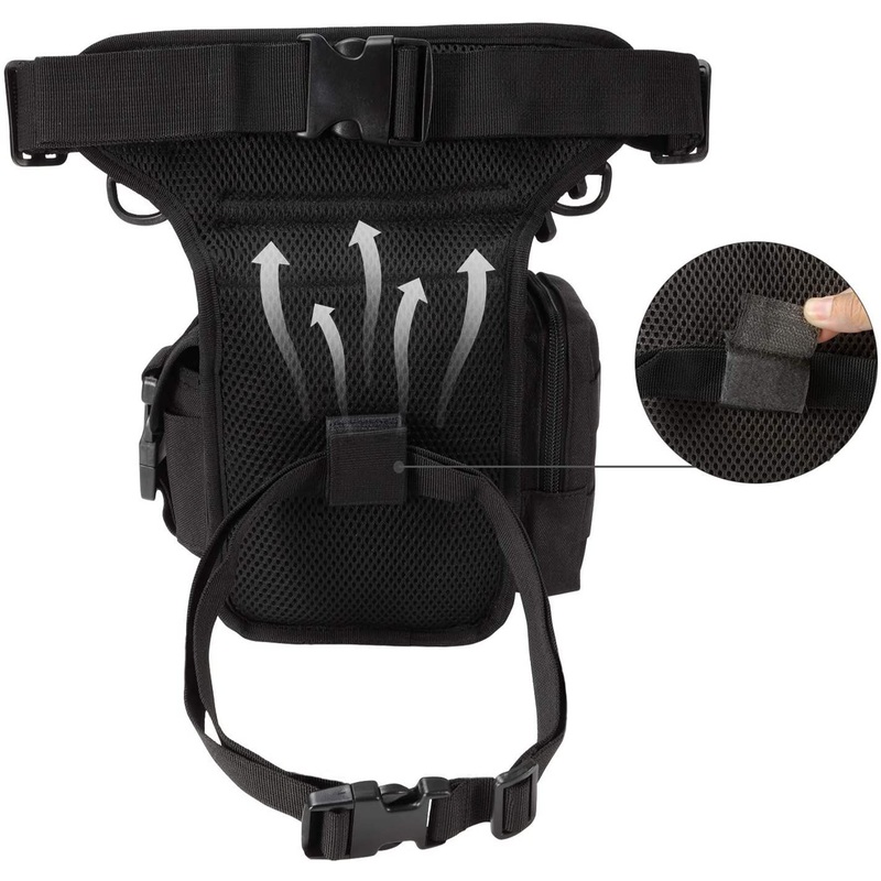 Anti-Shock Molle Waist Pack Tactical Thigh Pouch Tactical Leg Bag for Men – Tactical Bag and Leg Bag for Men price
