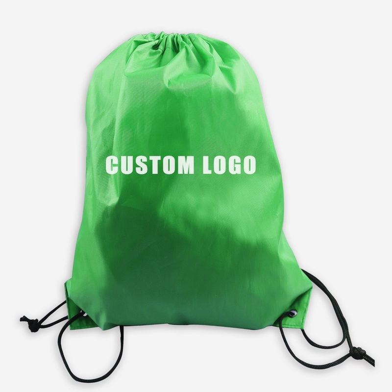 Cheap Drawstring Backpacks Bag Polyester Sports String Bags Custom Logo Drawstring Bag – Drawstring Bag Custom and Non Woven Drawstring Bag price
