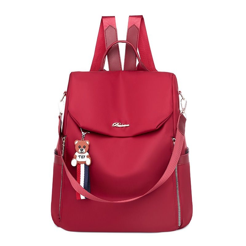 Famous Designer Women Bags Girl Backpack Big Capacity Backpack Schoolbag Ladies Waterproof Oxford Student Backpack with Bear – Backpack Bag and Ladies Backpacks price