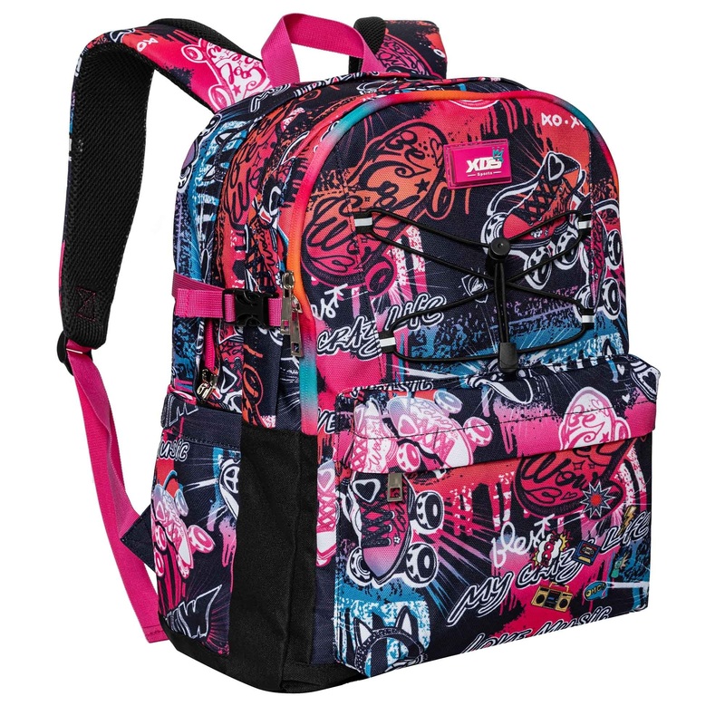 Casual Sports Backpack with Colorful Zipper Accept Custom Printing Design – Casual Sports Backpack and Sport Backpack price