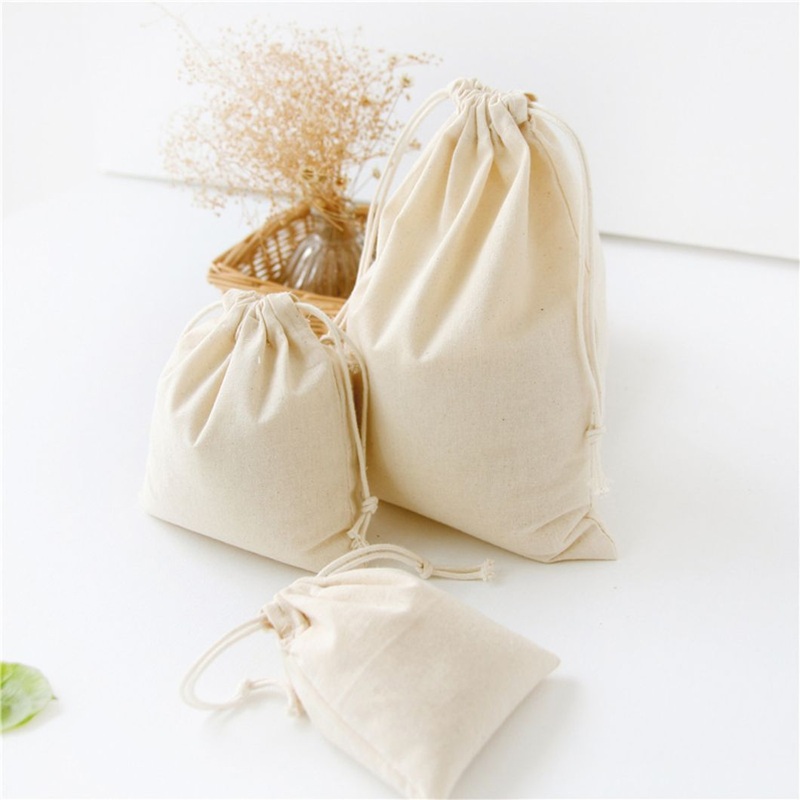 Customized Cotton Canvas Recycle Shopper Tote Gym Drawstring Bag – Packaging Bag and Bundle Bag price