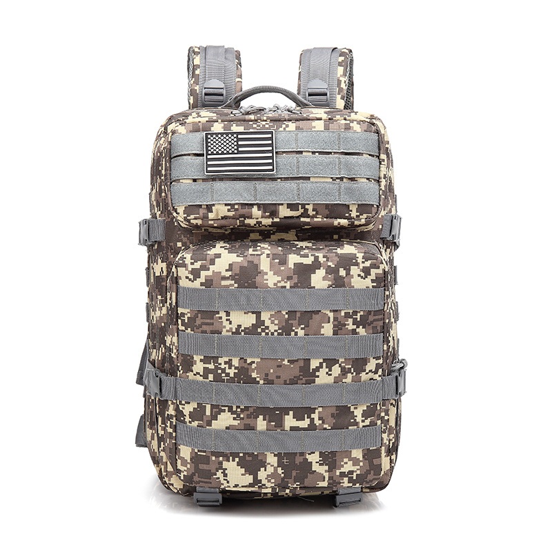 High Quality 45L Acu Color Tactical Backpack Suitable for Outdoor Combat Activities – Molle Tactical Backpack and Water Proof Trekking Backpack price