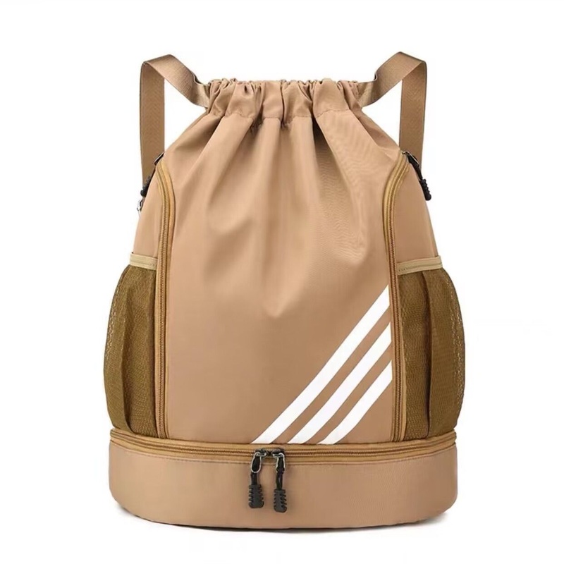 High Quality Promotional Sports New Custom 420d Polyester Waterproof Drawstring Gym Bag Backpack – Promotional Sports Backpack and Waterproof Backpack price