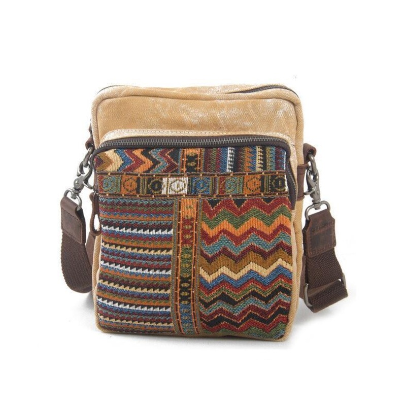 Leisurel National Style Washed Canvas Messenger Bag Sh-16051007 – Messengers Bags and Shoulder Bags price