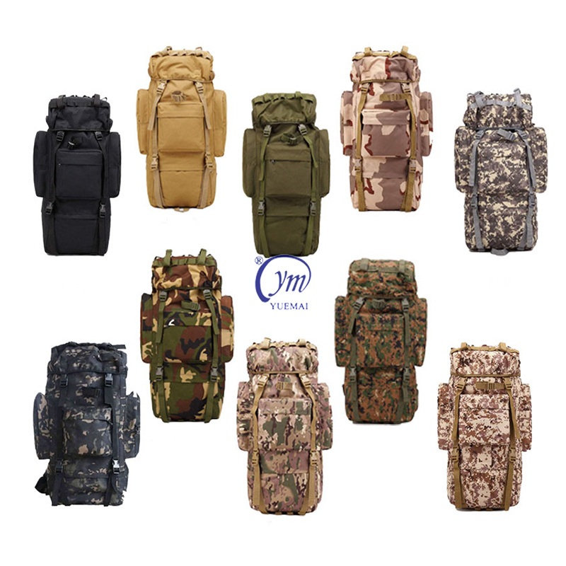 Pure Color and Camouflage Outdoor Hiking Camping Travel Casual Sport Mochilas Tactico Travelers Storage Bag Tactical Backpack – Outdoor Backpack and 65L Backpack price