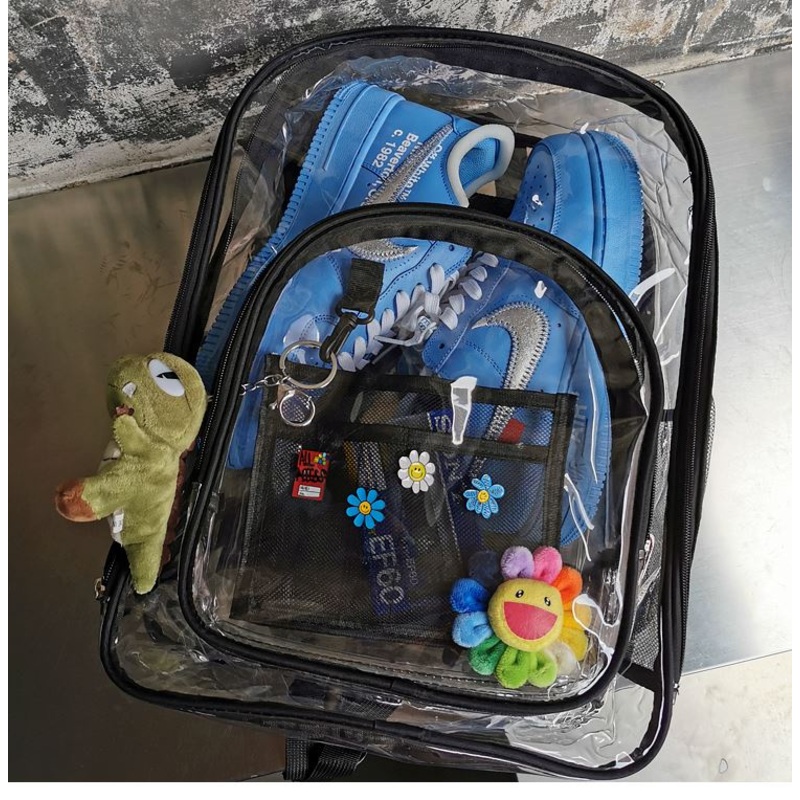 PVC Transparent Fashion Sports Travel Shouler Chest Waist Bag Fanny Pack Handbag for Men – Quilting Handbags and Woman Bag price