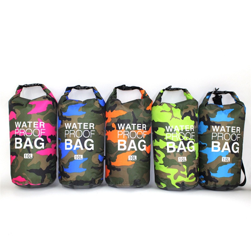 Waterproof Dry Bag Classic Camouflage Style Water Resistant Roll Top Compression Dry Bag Sack for Camping Rafting Beach – Water Bag and Hydration Pack price