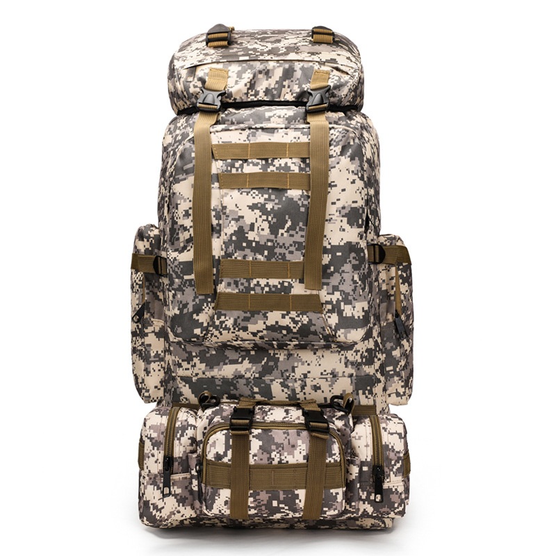 100L Large Capacity Camouflage Waterproof Sports Backpack Outdoor Camping Backpack – Tactical Backpack and Waterproof Bag price