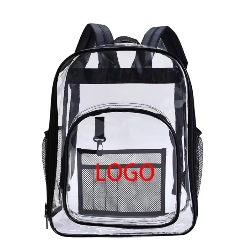 2024 Hot Selling Custom Logo School Outdoor Waterproof Clear Transparent PVC Backpack Clear Backpack – Transparent PVC Backpack and Waterproof Clear Backpack price