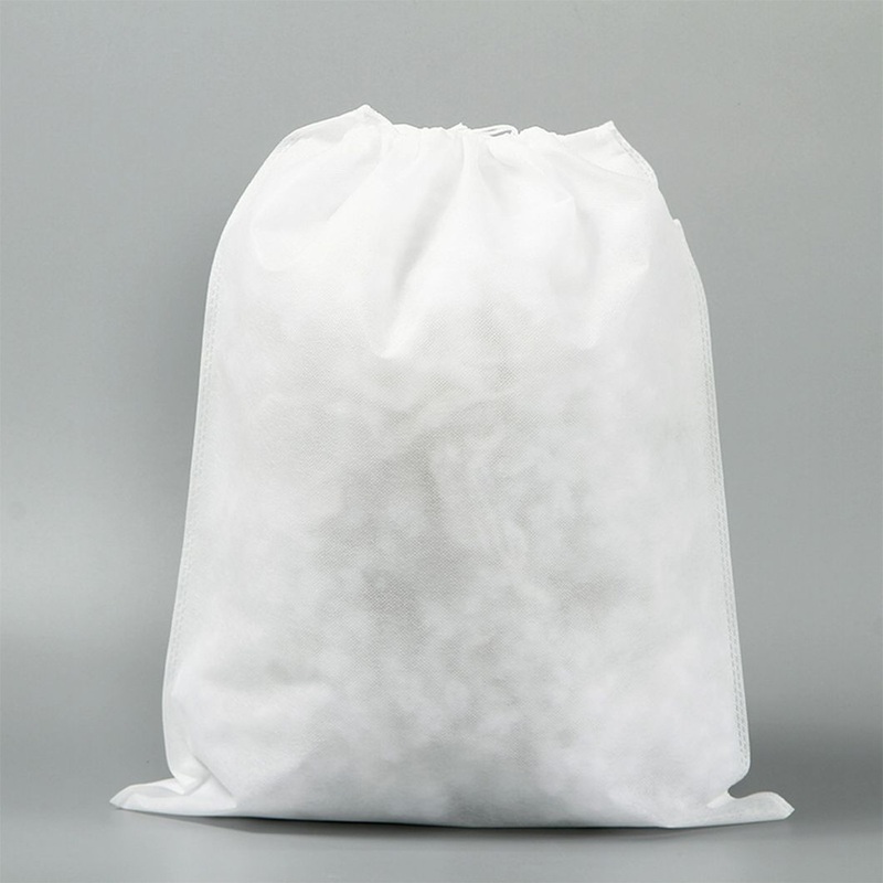 Custom Logo Printed Non-Woven Draw String Bag Promotion Polypropylene Non Woven Drawstring Shoe Pouch Sneakers Dust Bag – Gym Pack and Handbags price