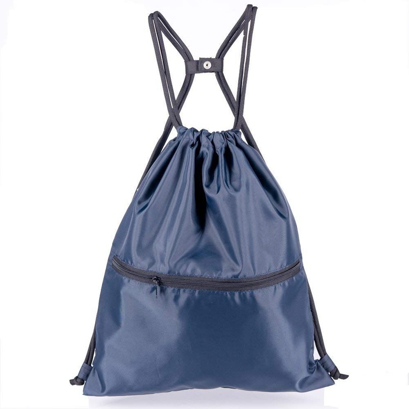 Polyester Durable Outdoor Sport Gym Sack Waterproof Drawstring Backpack Bag Drawstring Bag Small with Pockets – Drawstring Bag Small and Polyester Drawstring Bag price
