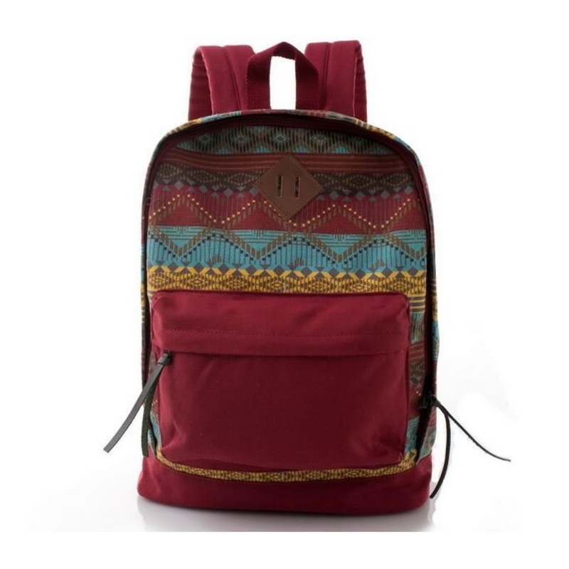 Print Canvas School Backpack, School Bag Sh-16052308 – Backpack Bag and Best Backpack price