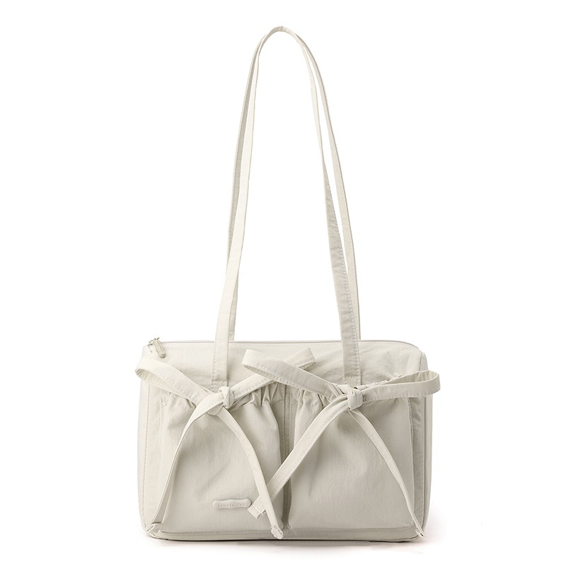 Sweet Ballet Style Pleated Bow Lazy Style Commuter Shoulder Bag – Bag and Ladies Bag price