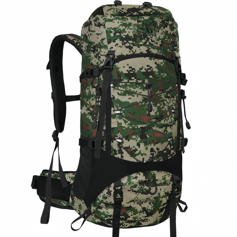 50L 60L Outdoor Mountaineering Bag Skin Bag Foldable Outdoor Mountaineering Backpack Mountaineering Bag – Hiking Bag and Outdoor Bag price