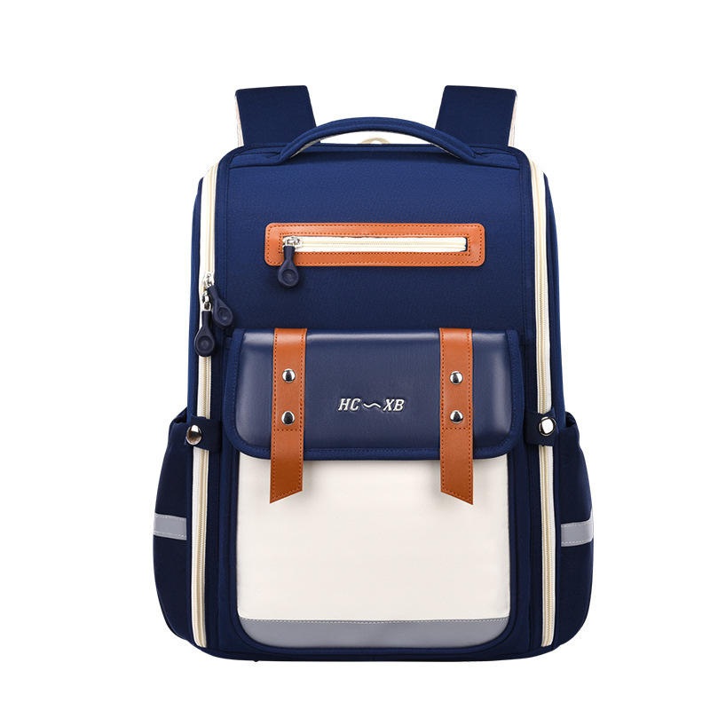 Big Capacity Logo Printed Multicolor Children Backpack for Primary School – Backpack and School Bag price