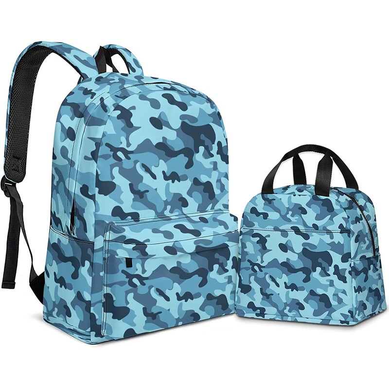 Camo 2-in-1 Backpack Set for Boys Camouflage Kids School Bag – Boy Girls Backpack and School Bags price