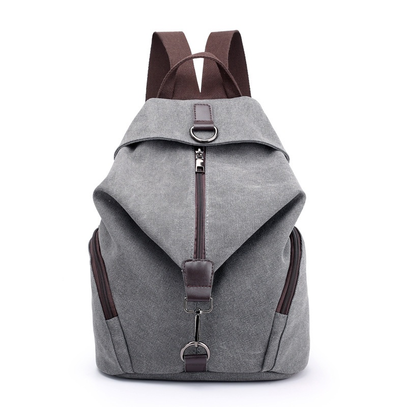 Double Shoulder Canvas Student Backpack Anti-Theft Design School Bags for Girls – Backpack and School Backpack price
