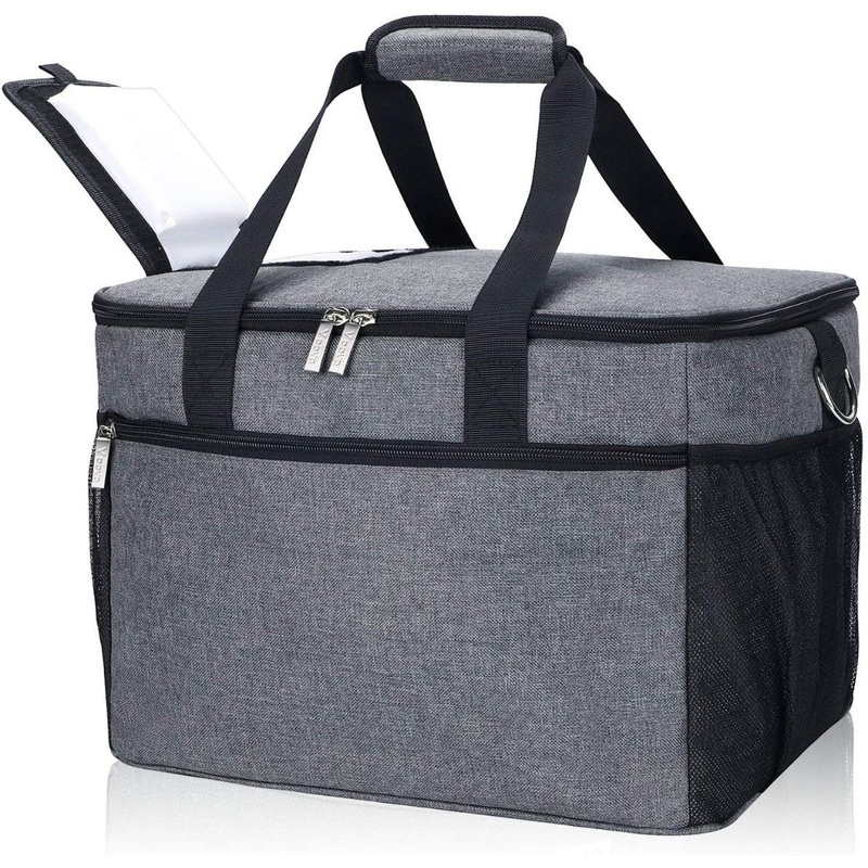 Multiple Pockets Easy Access Versatile Use Different Colours Collapsible Cooler Bag Lunch Bag – Breastmilk Cooler Bag and Lunch Bag Cooler price