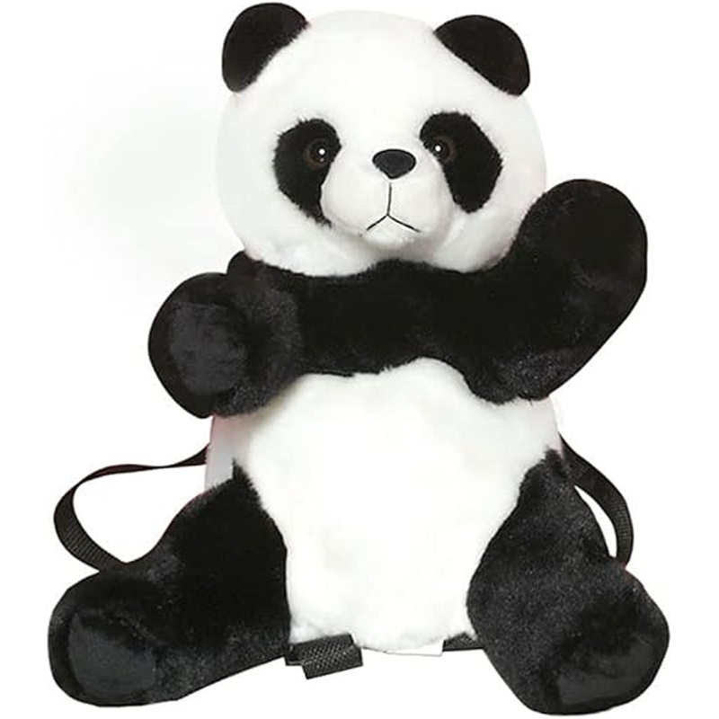 Panda-Bag Stuffed Animal Bag Girls Boys Adjustable School-Bags Kindergarten Plush Backpack Bag – Plush Backpack Bag and Animal Bag price