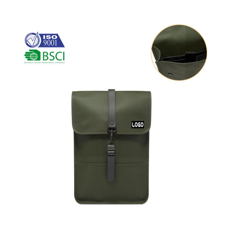 PU Leather Schoolbag Softback Laptop Business Backpack Casual College Student Backpack – School Backpack and Travel Backpack price