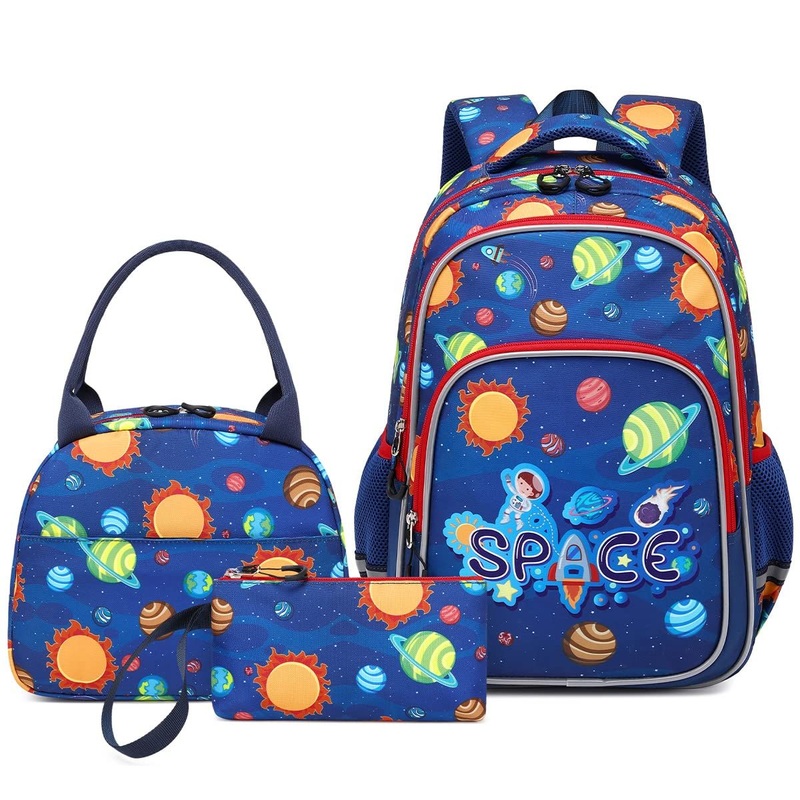 Wholesale Unisex Kids Cartoon Unicorn Astronaut School Backpack for Three-Piece Set – Custom Bag and Fashion Bags price