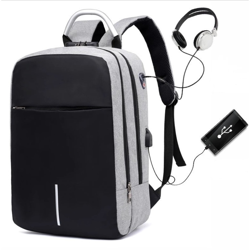 Custom Waterproof USB Charging Port Laptop Bag Backpack Business School Bag – Laptop Backpack and School Bag price