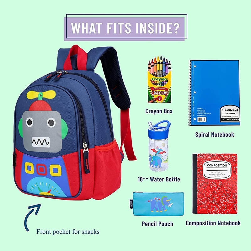 High Quality Wholesale Polyester Custom Promotional School Bag Backpack for Boys Girls – Bag and Pencil Case price