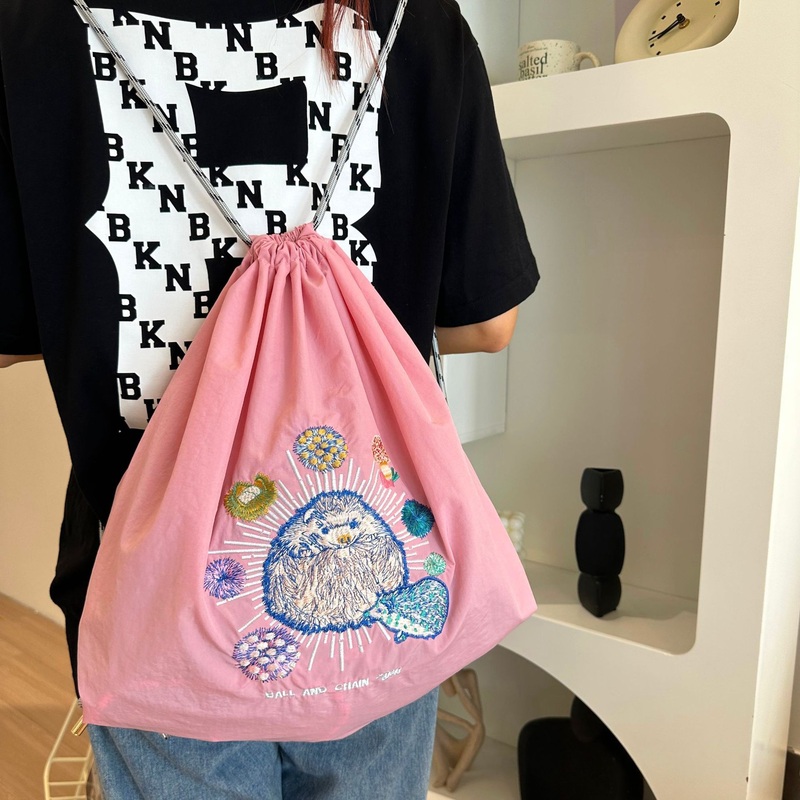 Japanese-Style New Arrival Streetwear Backpack  Stylish Casual Cute Eco-Friendly Large-Capacity Embroidered Womens Backpack Bag – Travel Backpack and Bag Backpack price