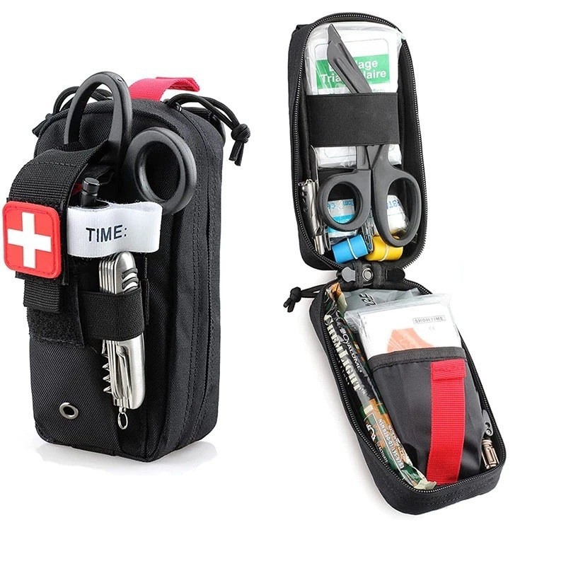 Portable First Aid Kit for Outdoor Sports EMT Molle Accessory Kit Tactical Kit – Tactical Backpack and Waterproof Bag price